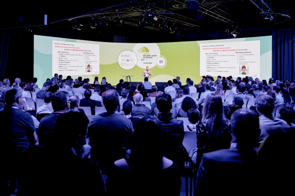 Vue d'ensemble de la salle de conférence - Forum SST 2024