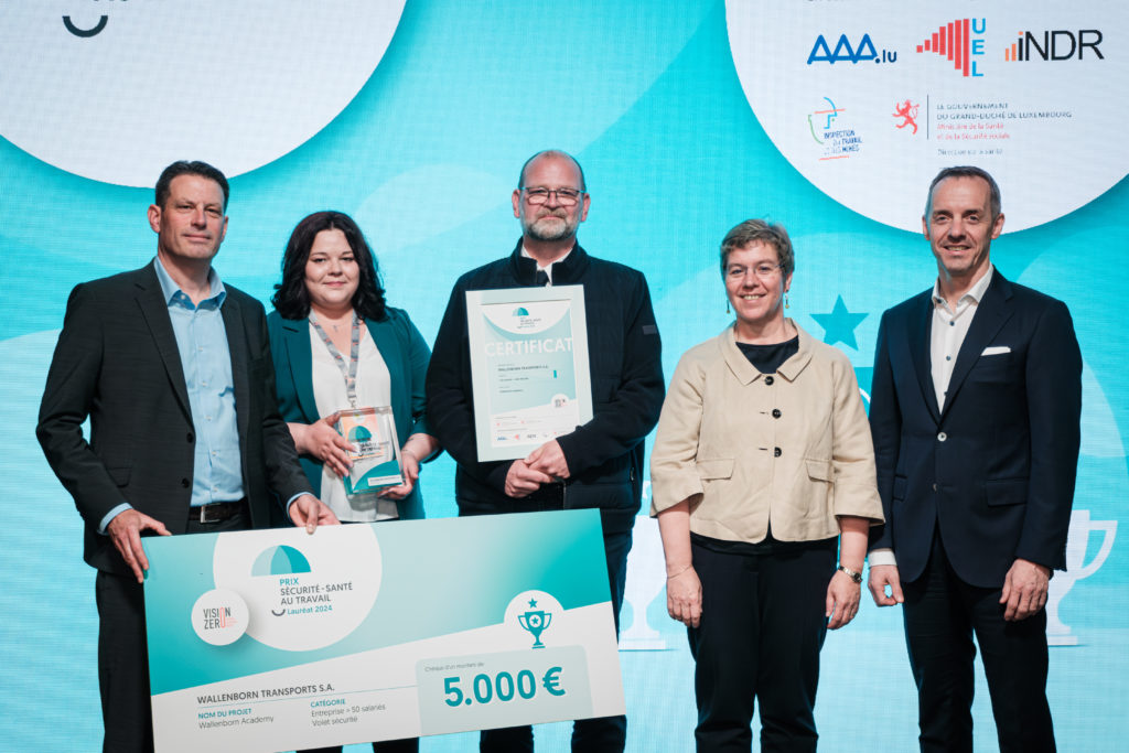 Remise du Prix SST à Dussmann Service - Forum SST 2024