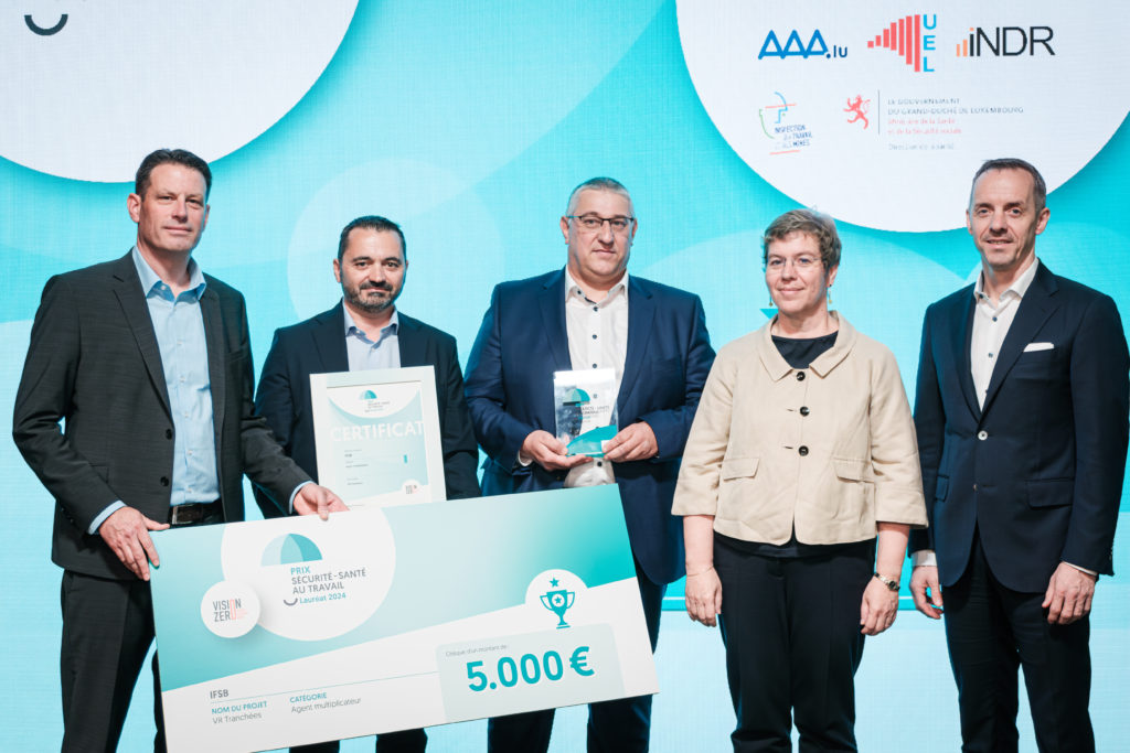 Remise du Prix SST à Wallenborn Transport S.A. - Forum SST 2024