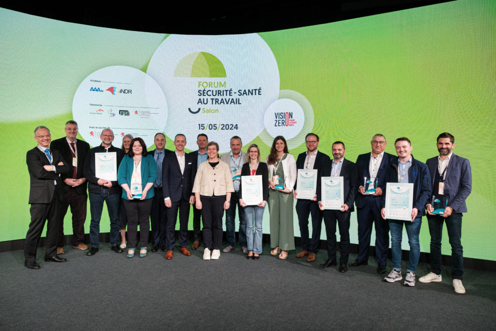 Photo de groupe lors du Forum SST - Edition 2024