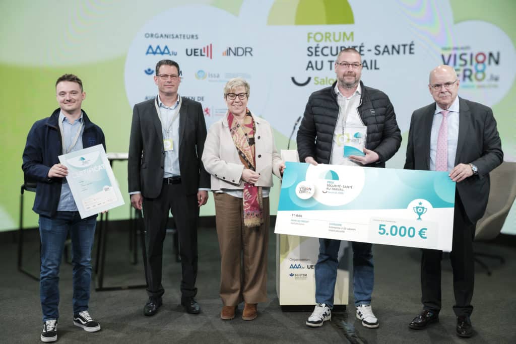 Remise du Prix au lauréat FT-Rail