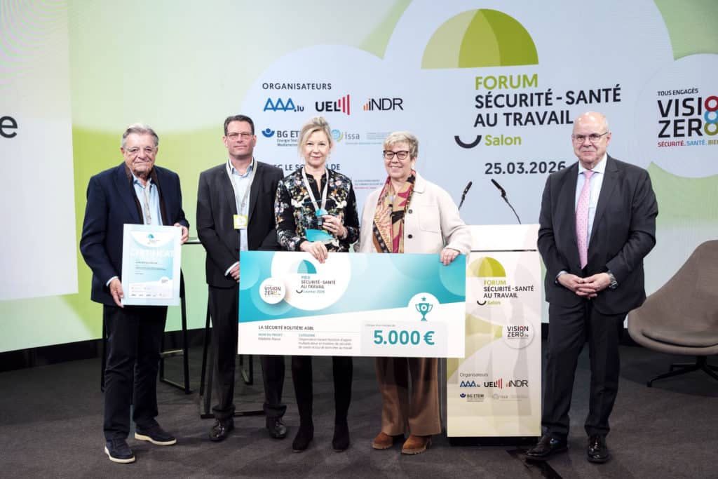 Remise du Prix au lauréat La Sécurité Routière